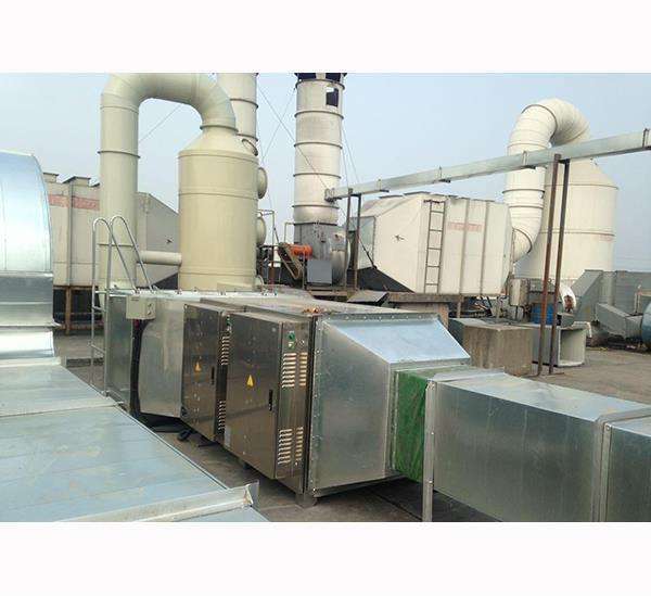 不銹鋼噴淋塔 pp噴淋塔 高效除霧器 uv光氧催化活性炭吸附復合廢氣處理