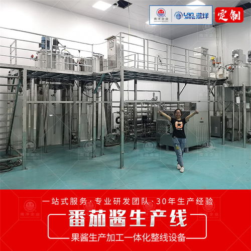 廣州南洋食品機械 果醬整套生產線設備廠家