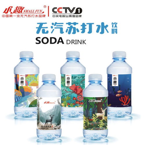 小趣蘇打水 無糖 弱堿 無汽蘇打水 原味 飲料整箱380ml 24瓶