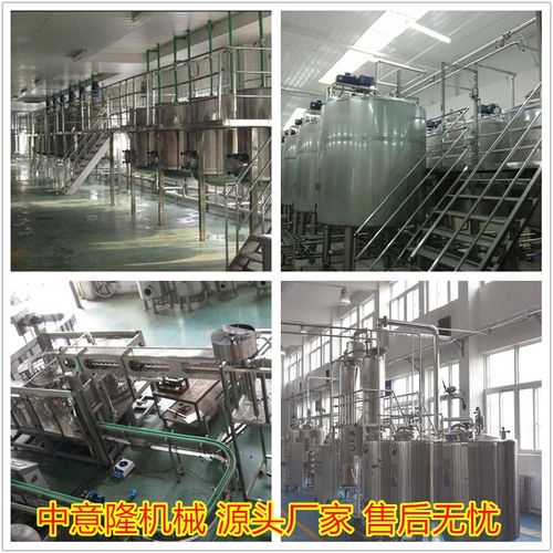 易拉罐山藥飲料灌裝設備 定制山藥飲品生產線 二合一灌裝機